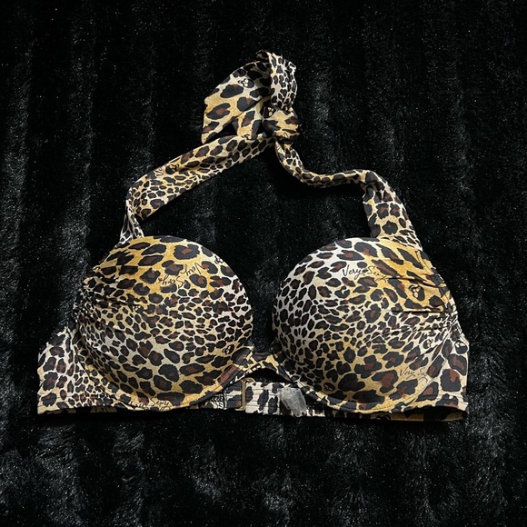Leopard print Bombshell Victoria’s Secret Swim Top - Picture 3 of 5